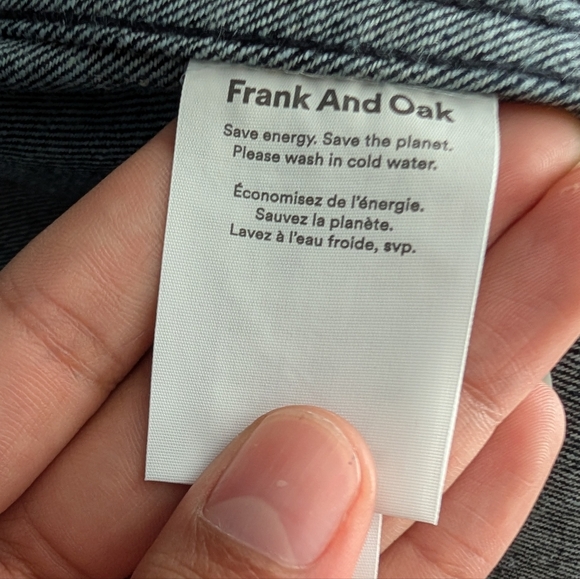 Frank and Oak denim button down - Picture 5 of 6